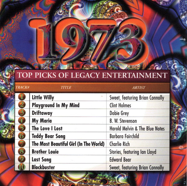 VARIOUS  - 1973-TOP PICKS OF LEGACY ENTERTAINMENT