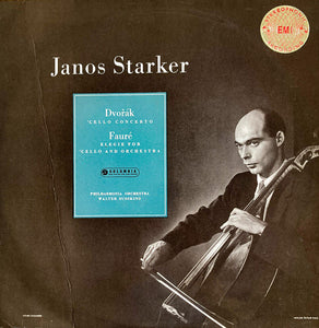 Janos Starker/Dvorak/Faure - Cello Concerto/Elegy For Cello & Orchestra (Used LP)