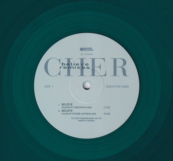 Cher - Believe (25th Anniversary) (Sealed) (Clear/Blue) (Used LP)