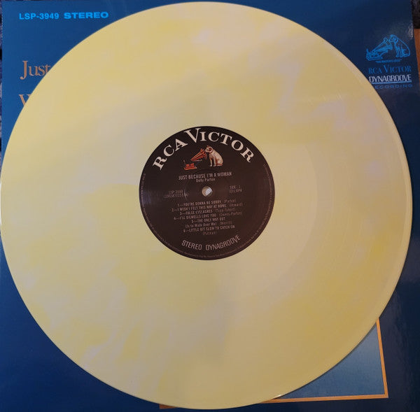 Dolly Parton - Just Because I'm A Woman (Canary Yellow Galaxy) (Used LP)