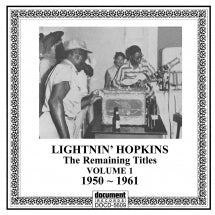 LIGHTNIN' HOPKINS - THE REMAINING TITLES VOL. 1 (1950-1961) [CD]