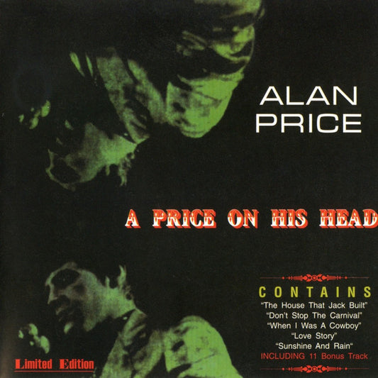 PRICE, ALAN  - A PRICE ON HIS HEAD