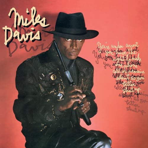MILES DAVIS - YOU'RE UNDER ARREST (RED & CLEAR MARBLED VINYL)