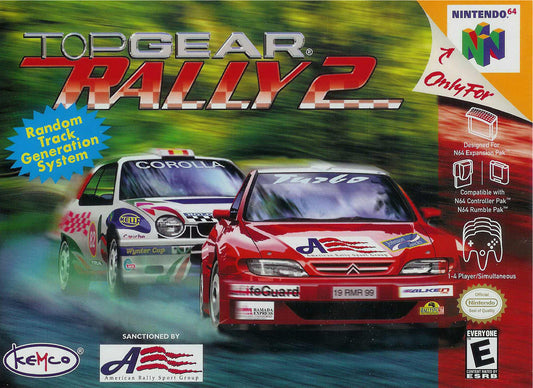 TOP GEAR RALLY 2  - N64