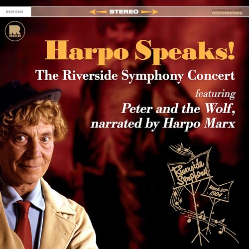 HARPO MARX - HARPO SPEAKS! - THE RIVERSIDE SYMPHONY CONCERT FEATURING PETER AND THE WOLF (CD)