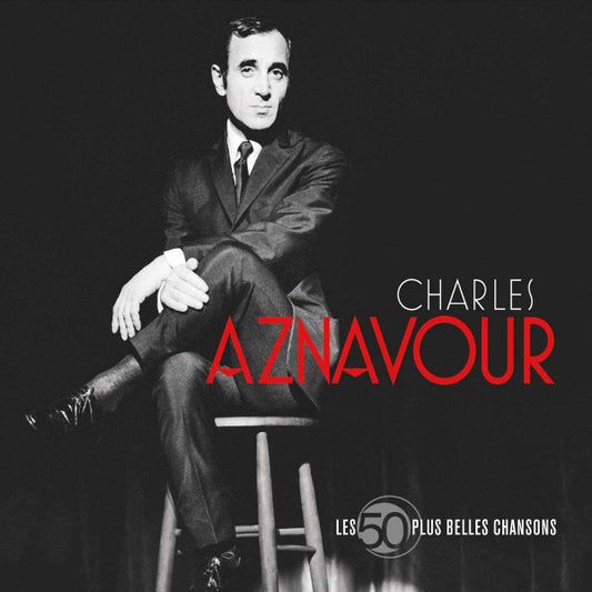 AZNAVOUR, CHARLES  - LES 50 PLUS BELLES CHANSONS (3CDS)