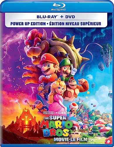SUPER MARIO BROS. MOVIE (ANIMATED)  - BLU-2023-CHRIS PRATT-INC. DVD COPY