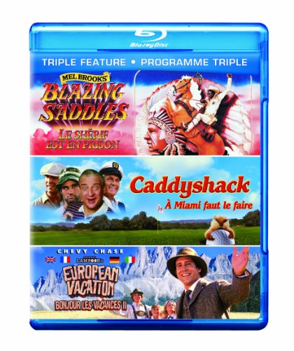 BLAZING SADDLES / CADDYSHACK / NATIONAL LAMPOON'S EUROPEAN VACATION [BLU-RAY]