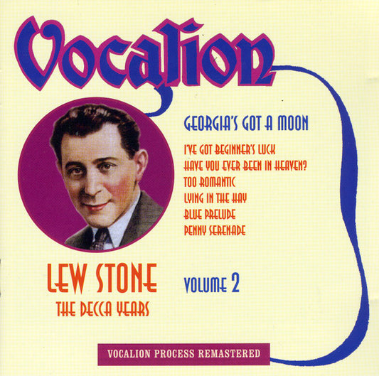 STONE, LEW  - GEORGIA'S GOT A MOON