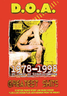 D.O.A. - GREATEST SHITS 1978-1998 [DVD]