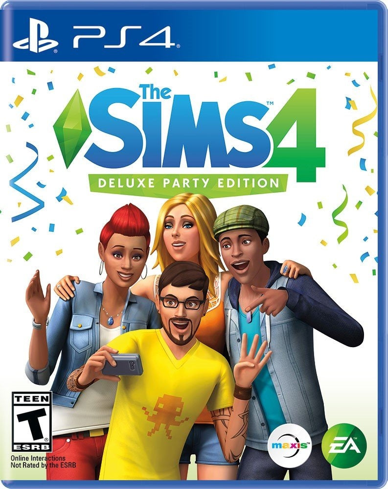 SIMS 4 (DELUXE PARTY EDITION)  - PS4