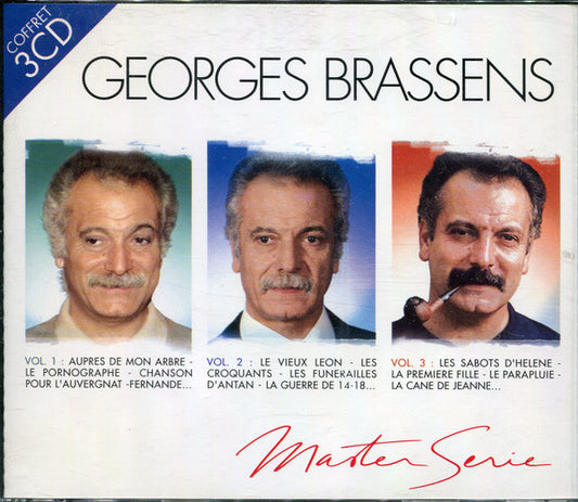 BRASSENS, GEORGES  - MASTER SERIES V1-3