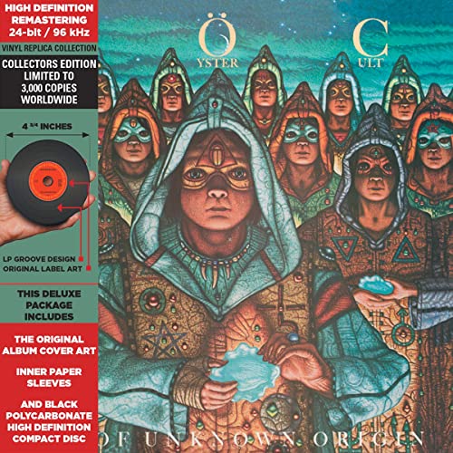 BLUE OYSTER CULT - FIRE OF UNKNOWN ORIGIN (VINYL REPLICA)