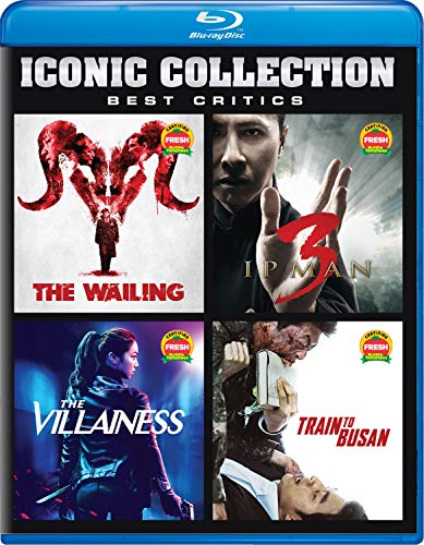 WAILING/IP MAN 3/VILLAINESS/TRAIN TO BUS - BLU-ICONIC COLLECTION: BEST CRITICS