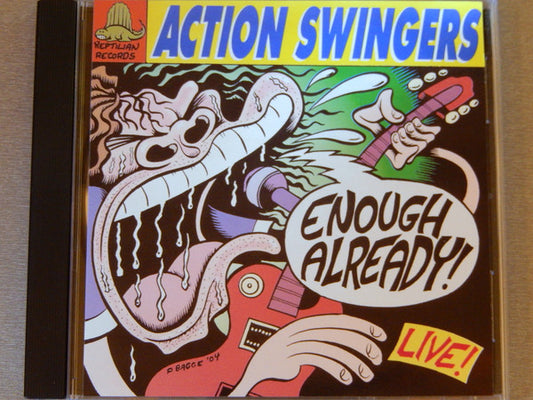 ACTION SWINGERS  - ENOUGH ALREADY: LIVE