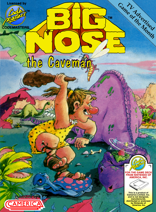 BIG NOSE THE CAVEMAN  - NES