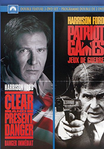 PATRIOT GAMES/CLEAR & PRESENT DANGER - DVD-DOUBLE FEATURE