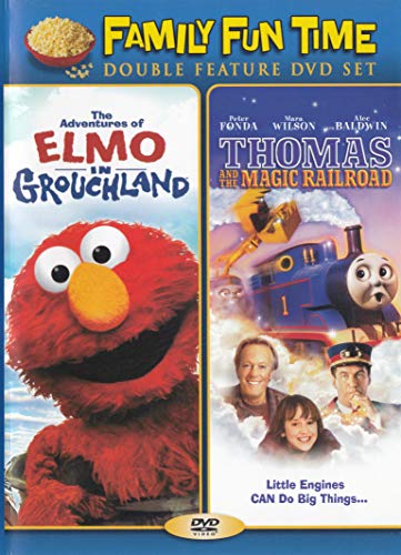 ADVENTURES OF ELMO IN GROUCHLAND/THOMAS - DVD-DOUBLE FEATURE
