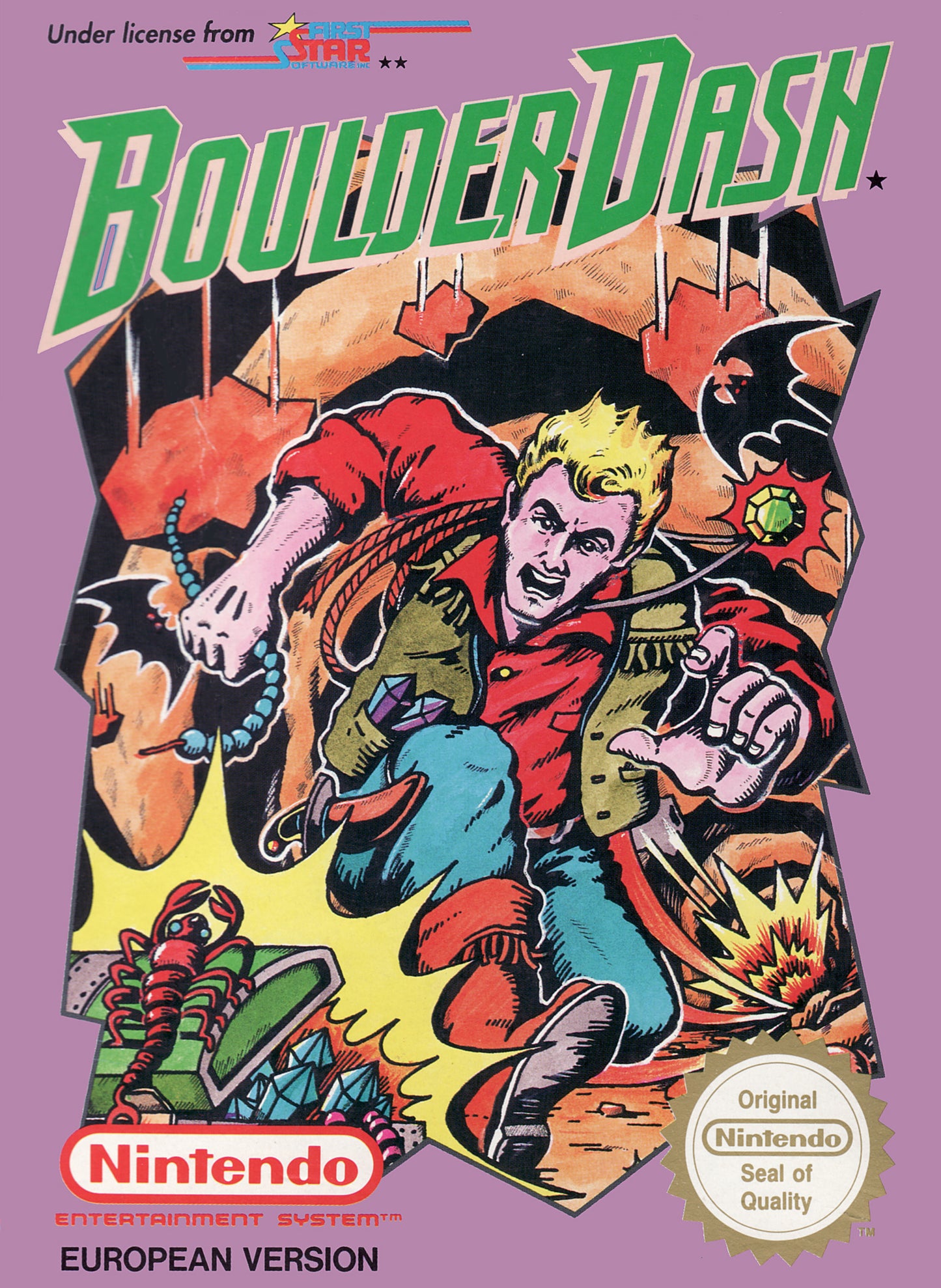 BOULDER DASH  - NES