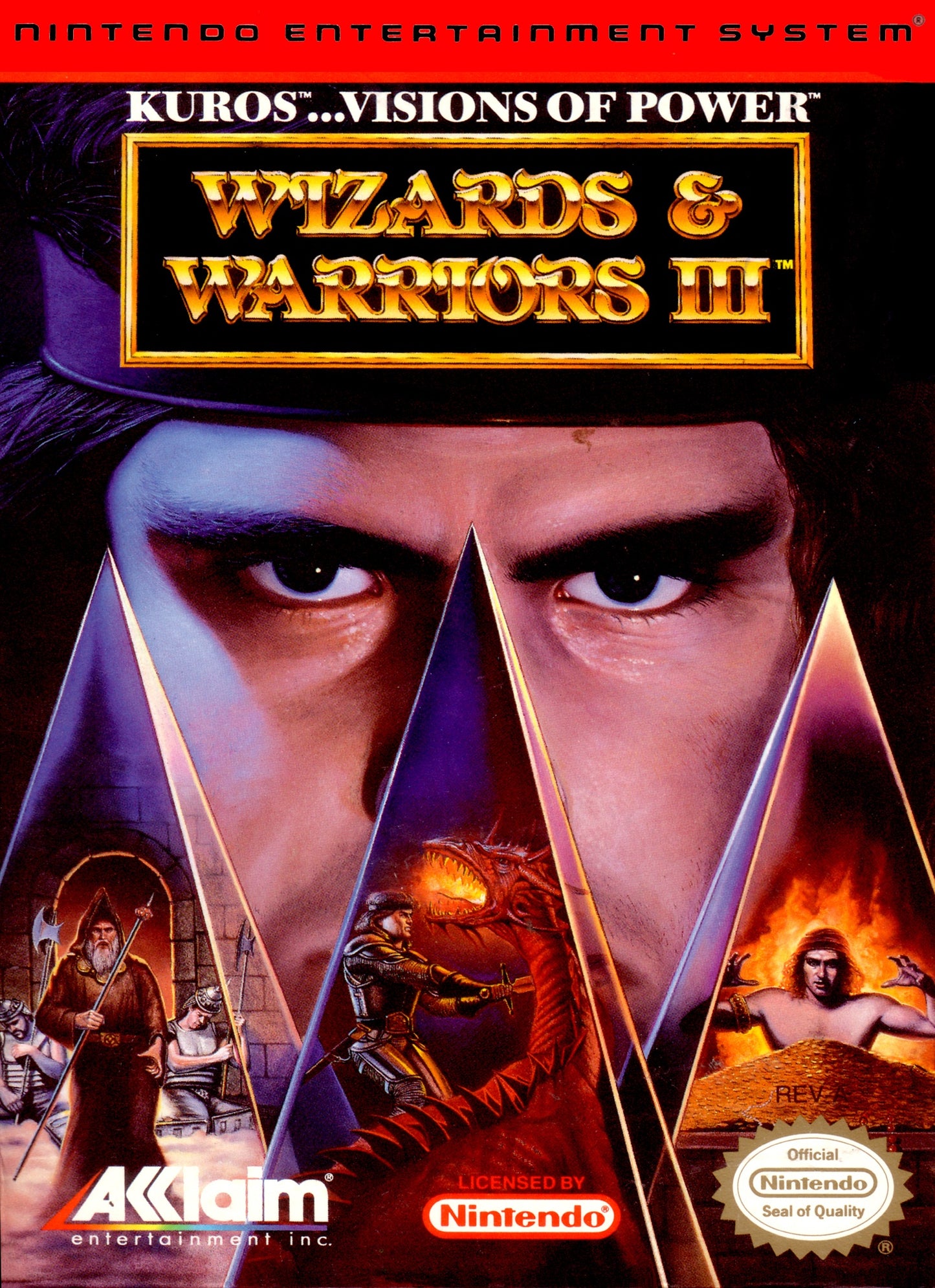 WIZARDS & WARRIORS  - NES