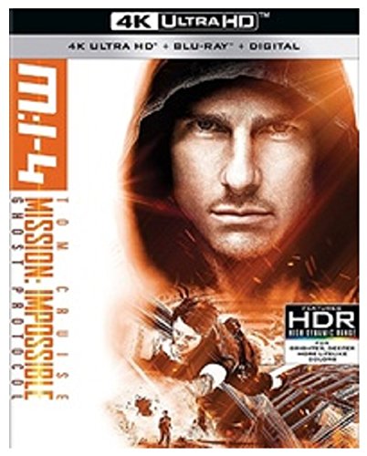 MISSION: IMPOSSIBLE GHOST PROTOCOL [4K UHD + BLU-RAY + DIGITAL COPY]