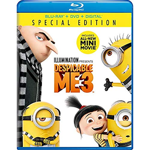 DESPICABLE ME 3 [BLU-RAY + DVD + DIGITAL HD] (SOUS-TITRES FRANAIS)