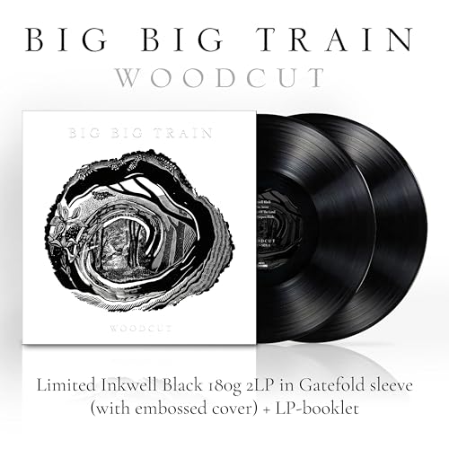 BIG BIG TRAIN - WOODCUT (LIMITED INKWELL BLACK VINYL)