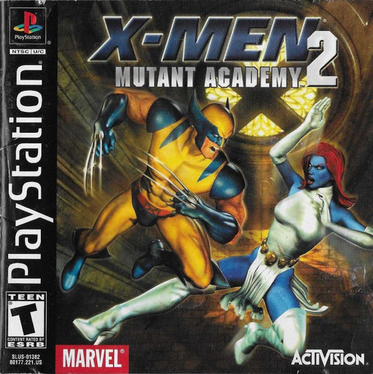 X-MEN: MUTANT ACADEMY 2  - PS1