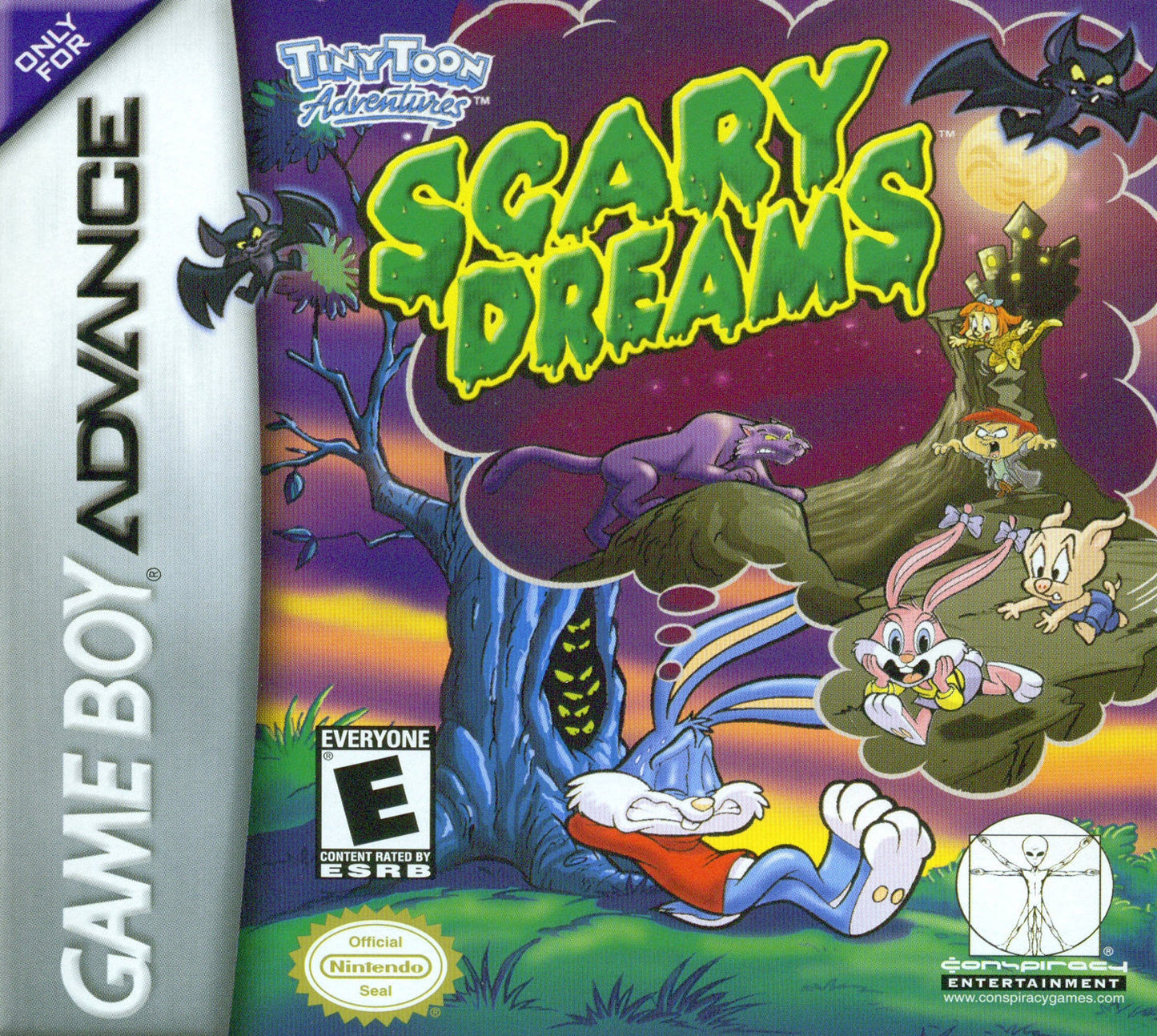 TINY TOON ADVENTURES: SCARY DREAMS  - GBA  (CARTRIDGE ONLY)