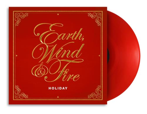 EARTH, WIND & FIRE - HOLIDAY (TRANSLUCENT RUBY VINYL)