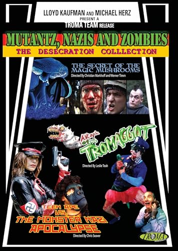 MUTANTS, NAZIS & ZOMBIES - DVD-TROMA DESECRATION COLLECTION