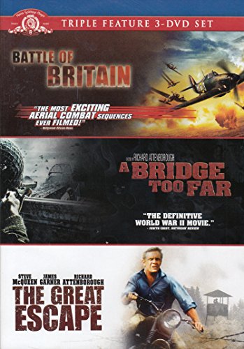 BATTLE OF BRITAIN/A BRIDGE TOO FAR/GREAT - DVD-TRIPLE FEATURE