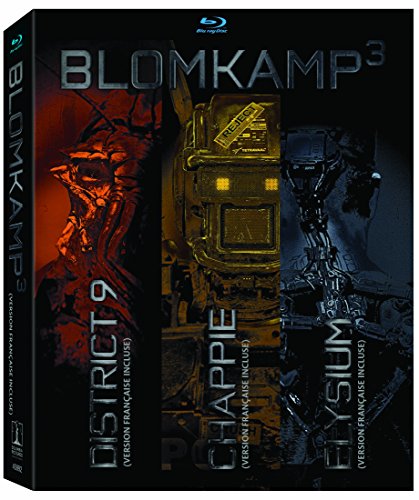 CHAPPIE/DISTRICT 9/ELYSIUM (3 DISCS) (MULTI-FEATURE) BILINGUAL [BLU-RAY]