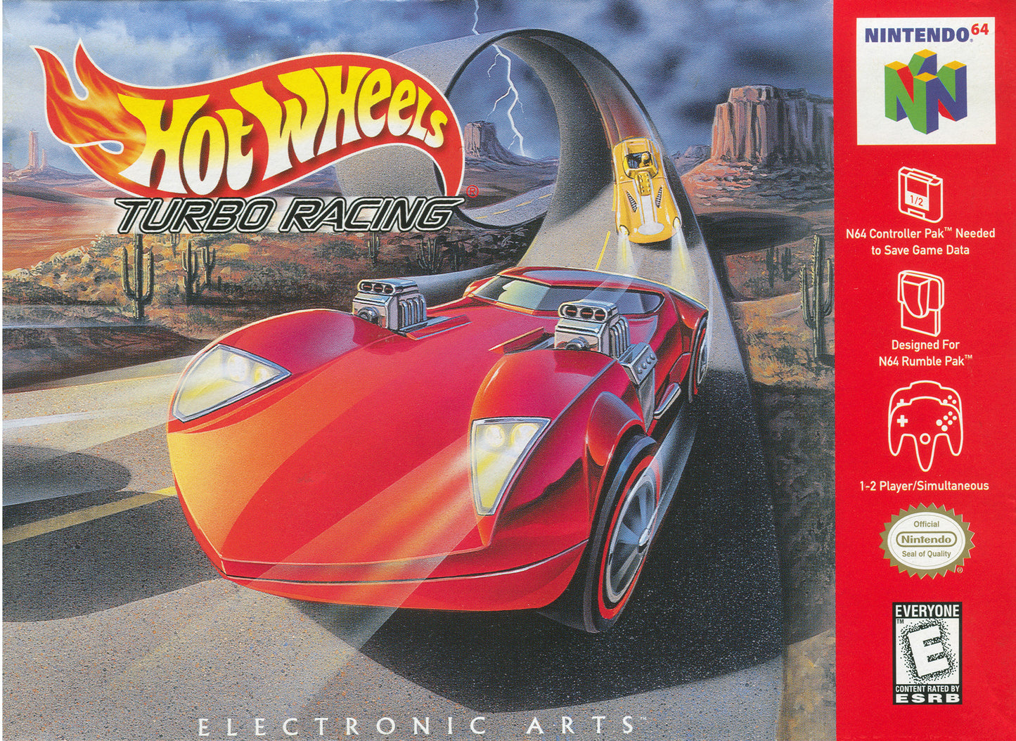 HOT WHEELS: TURBO RACING  - N64