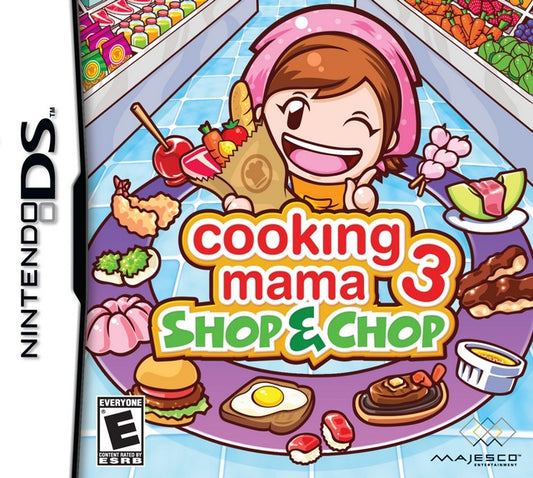 COOKING MAMA 3: SHOP & CHOP (CARTRIDGE O  - DS