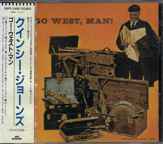 JONES, QUINCY  - GO WEST, MAN! (REMASTERED)