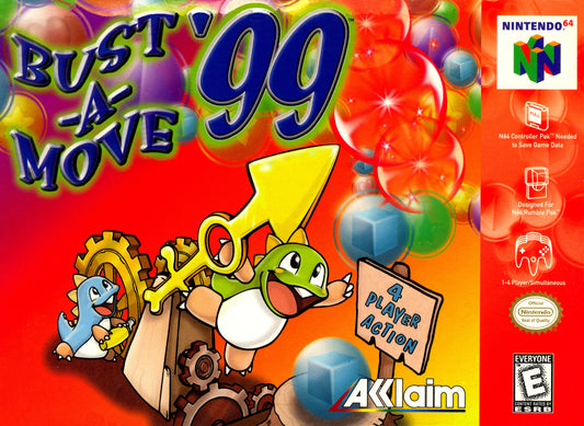 BUST-A-MOVE 99  - N64 (W/BOX & MANUAL)