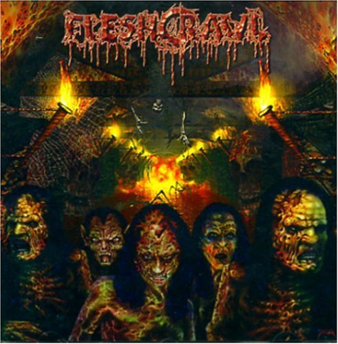 FLESHCRAWL - AS BLOOD RAINS FROM THE SKY...
