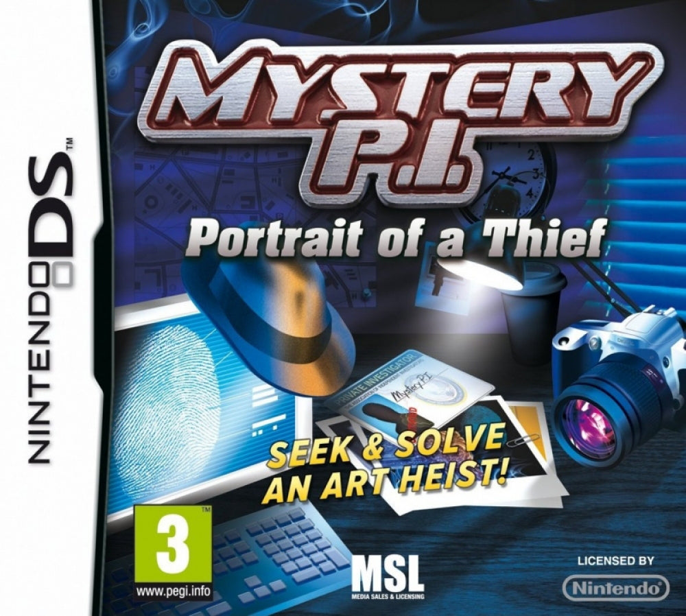 MYSTERY P.I. PORTRAIT OF A THIEF (CARTRI  - DS