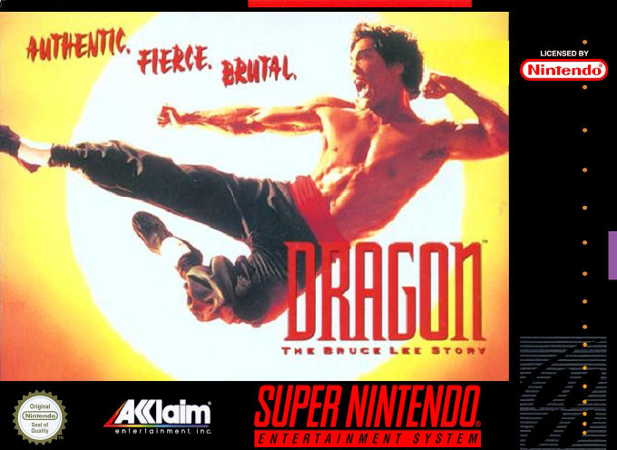 DRAGON: THE BRUCE LEE STORY  - SNES