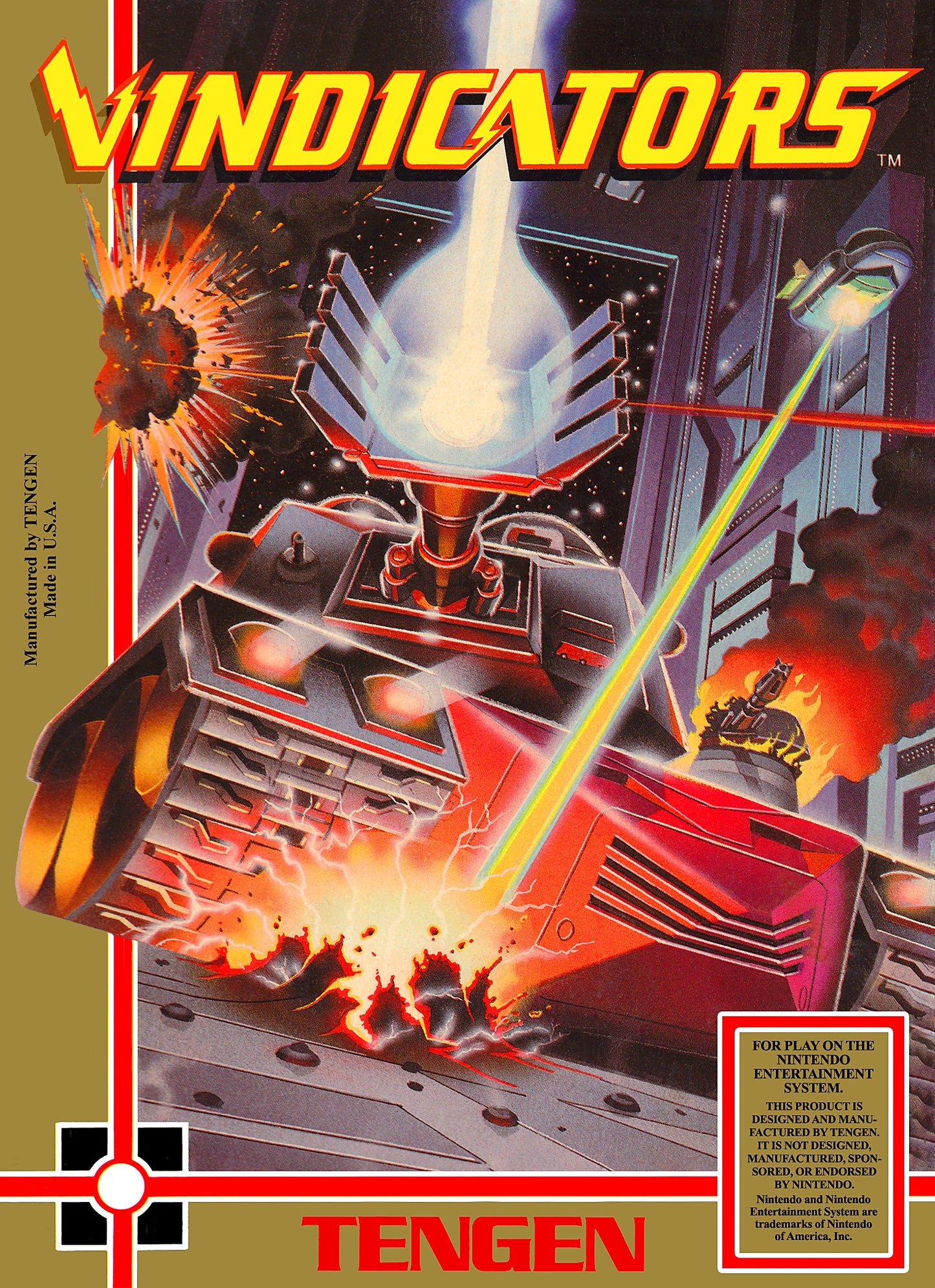 VINDICATORS  - NES