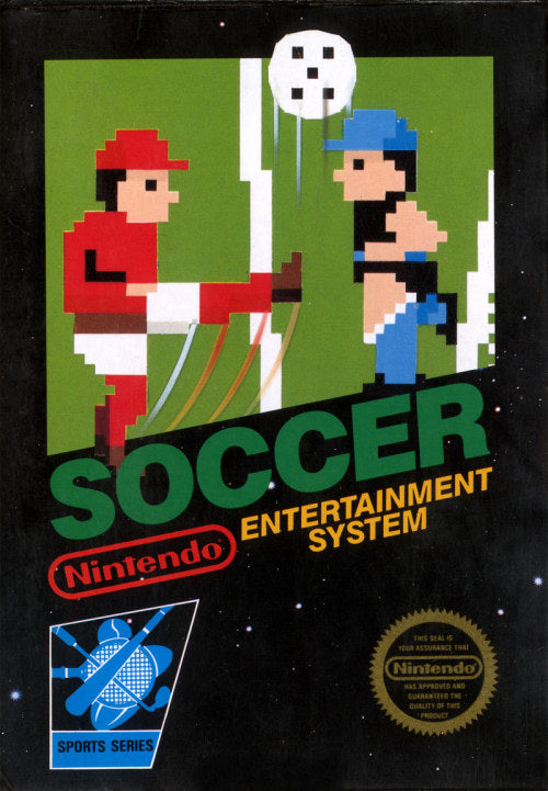 SOCCER  - NES (W/BOX & MANUAL)