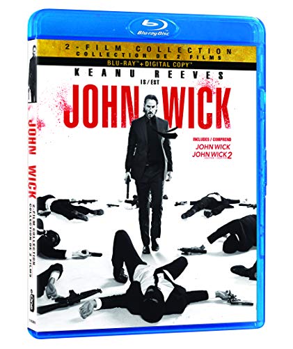 JOHN WICK 1 / JOHN WICK 2 (DOUBLE FEATURE) [BLU-RAY]