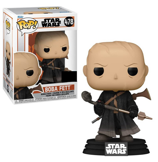 STAR WARS: BOBA FETT #478 - FUNKO POP!-2021 FALL CON (NO STICKER)