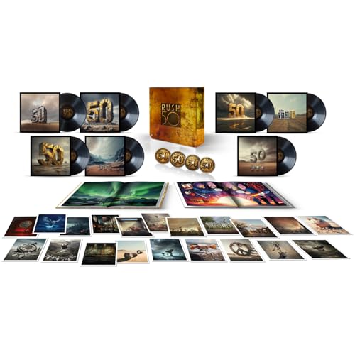 RUSH - 50 [SUPER DELUXE 4 CD/180GRAM 7 LP]