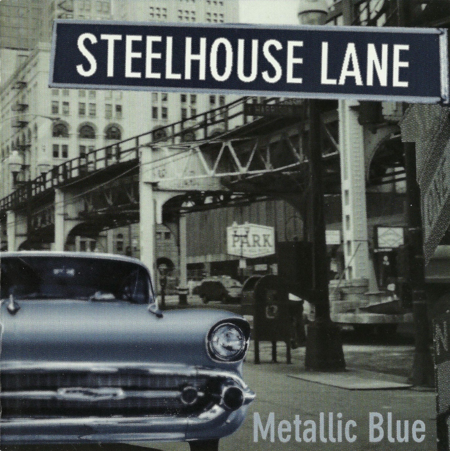 STEELHOUSE LANE  - METALLIC BLUE