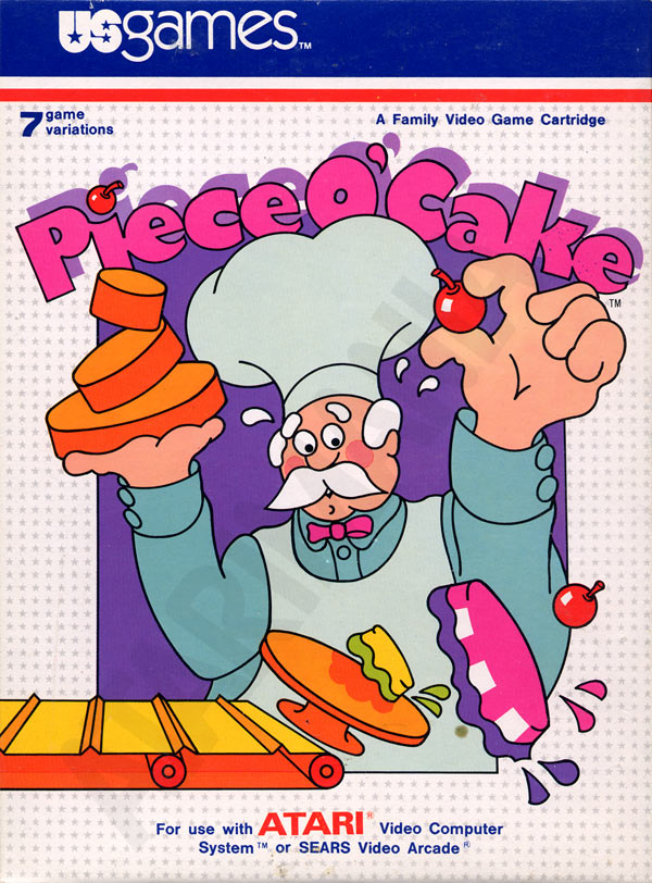 PIECE O'CAKE  - ATARI2600  (CARTRIDGE ONLY)
