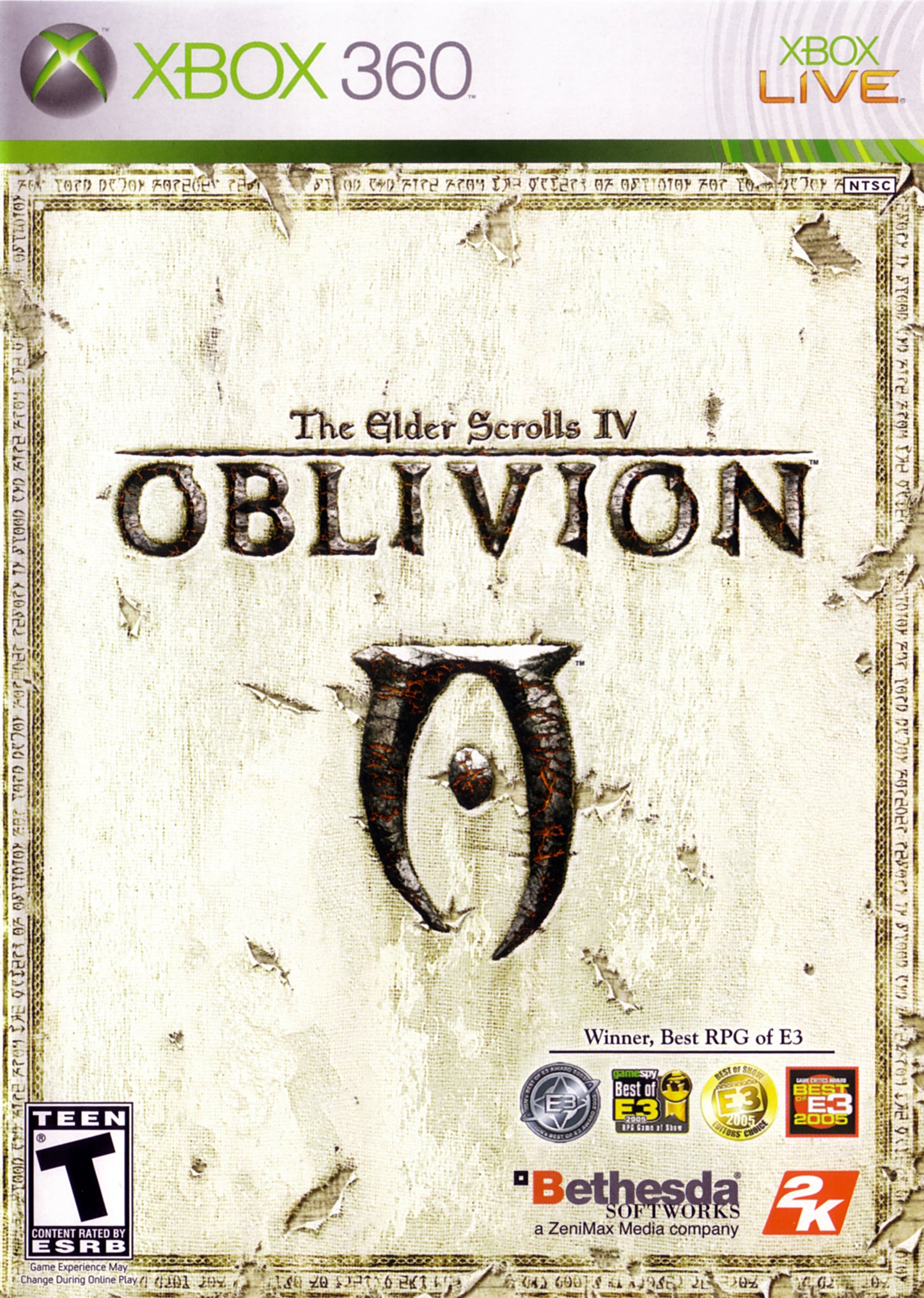 FALLOUT 3/ELDER SCROLLS IV: OBLIVION  - XBX360
