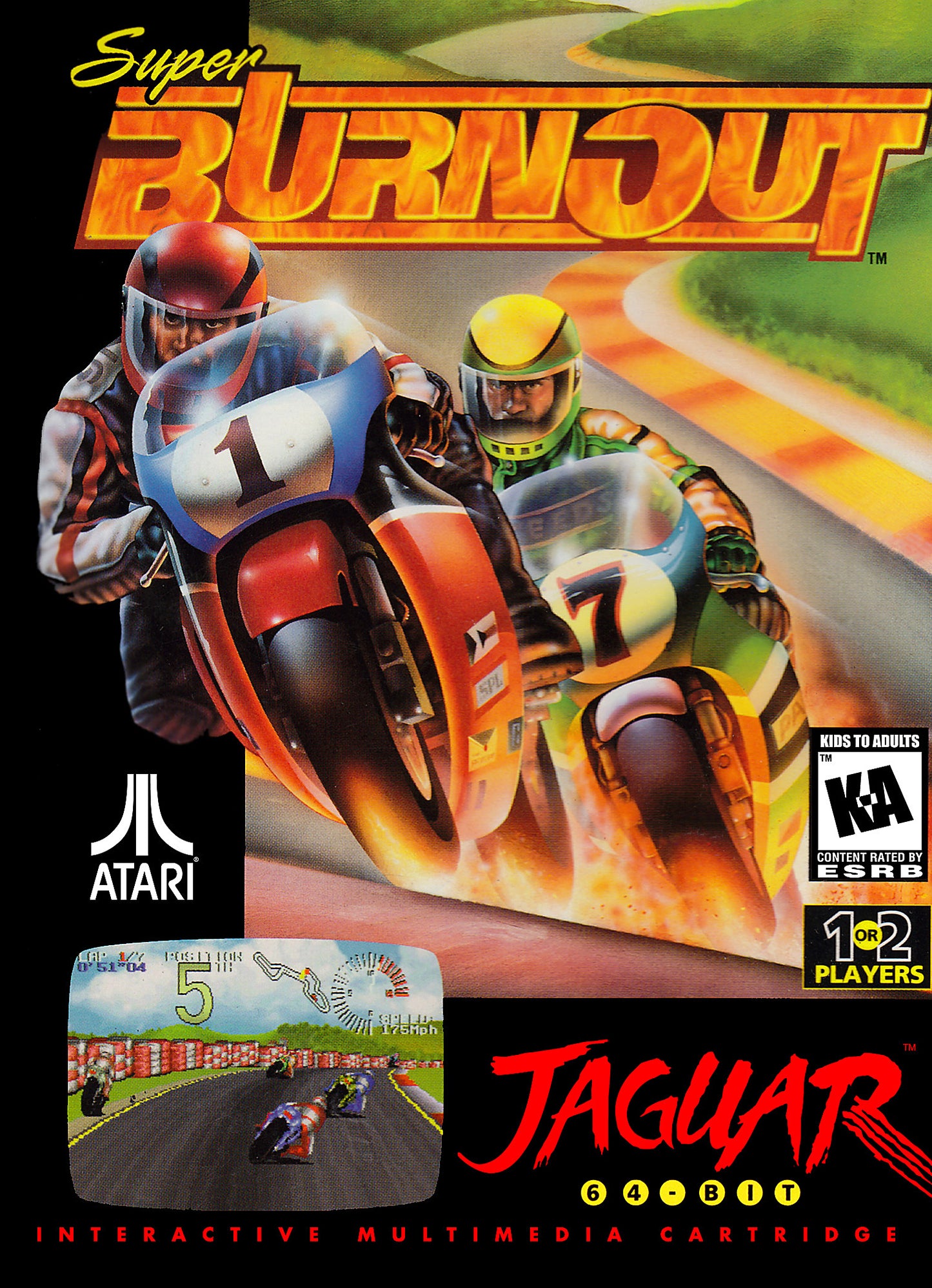 SUPER BURNOUT  - JAGUAR