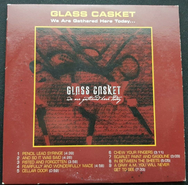 GLASS CASKET  - WE ARE GATHERED HERE TODAY